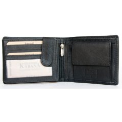 Celokožená peňaženka Kabana s klasickým usporiadaním s ochranou údajov na kartách (RFID)