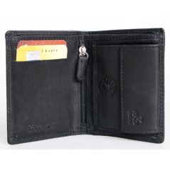Pánská malá vertikální kapesní peněženka Kabana s ochranou dat (RFID)