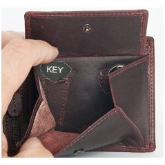 Celokožená peňaženka Green Valley z prírodnej pevnej kože