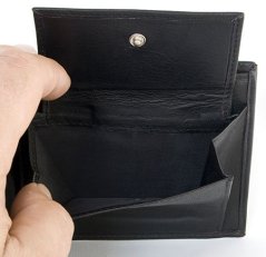 Kožená peněženka Valentini Luxury s italským vyklápěcím uspořádáním