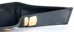 Pánská malá kapesní peněženka Kabana jen na karty a bankovky - (RFID - ocharna dat)